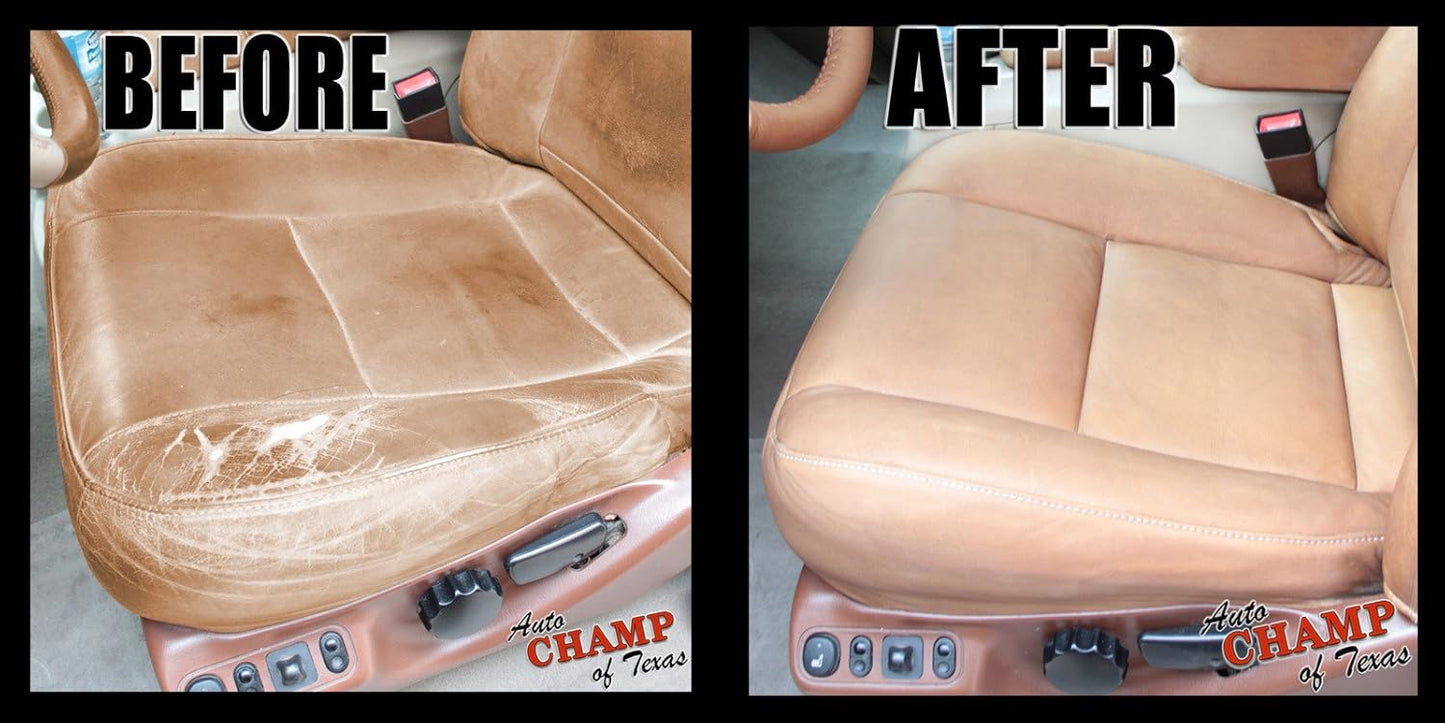 ford f250 f350 f450 harley davidson seat cover before after restoration