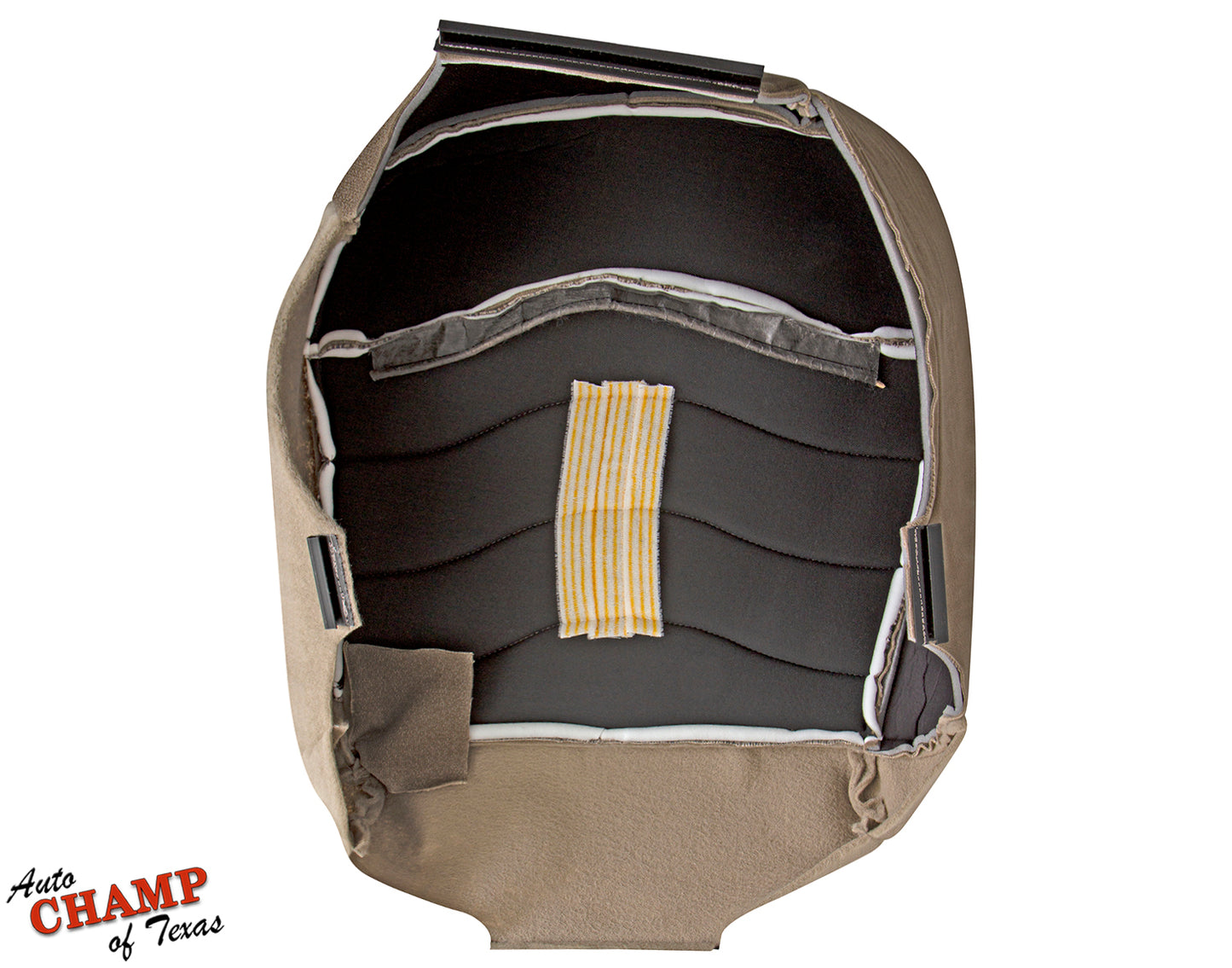 driver seat bottom tan cloth cushion ford f250 xlt 2000