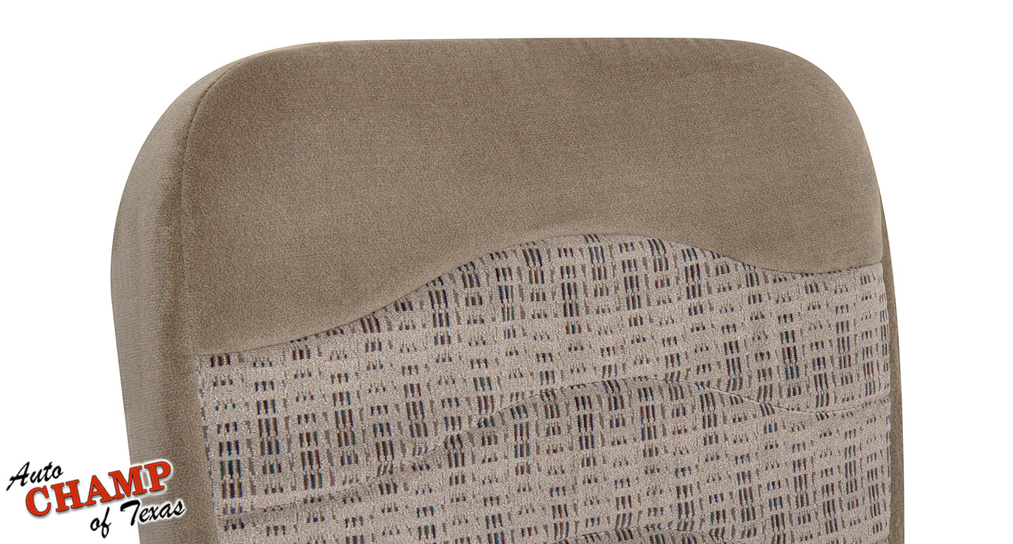 f250 2000 xlt driver bottom cloth seat tan oem replacement
