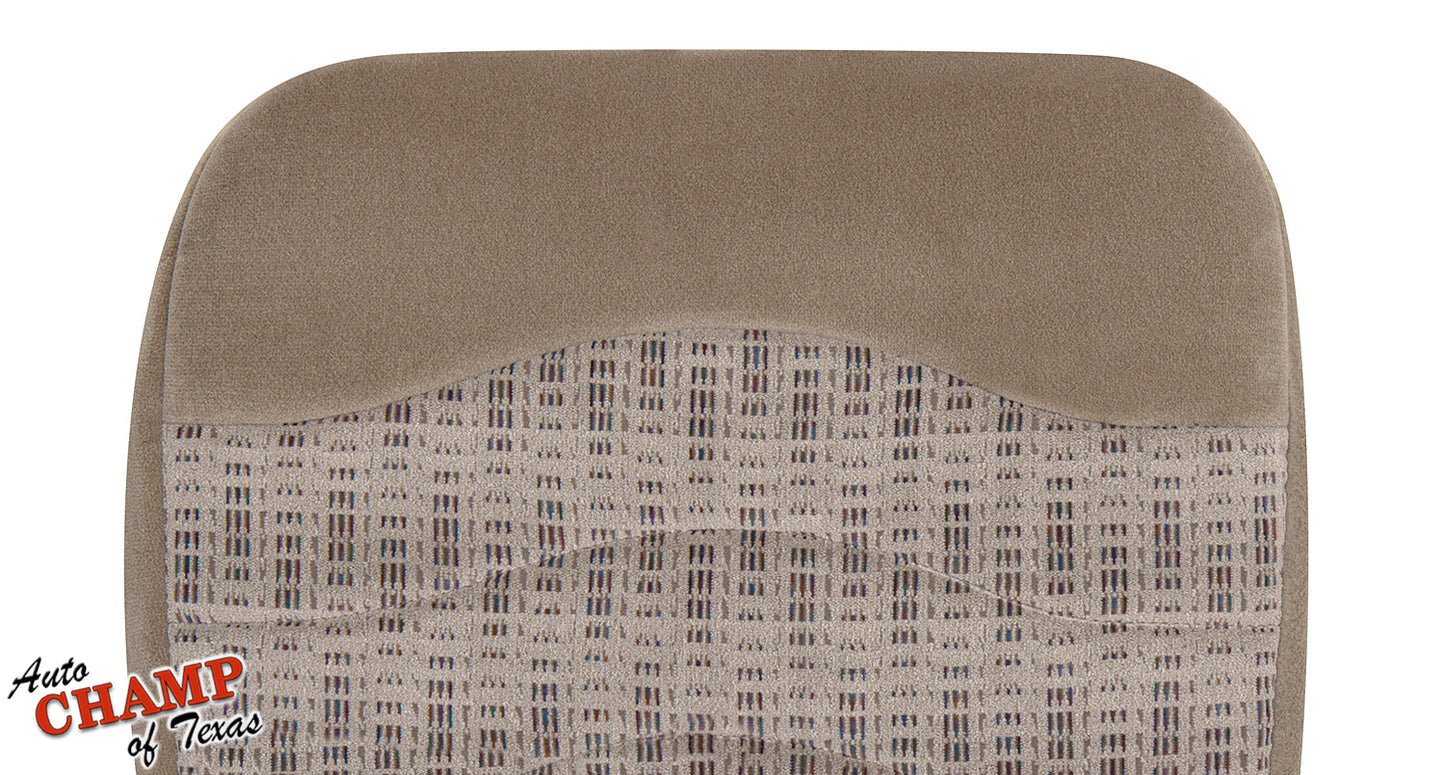 2000 ford f250 xlt seat cover tan driver bottom cloth