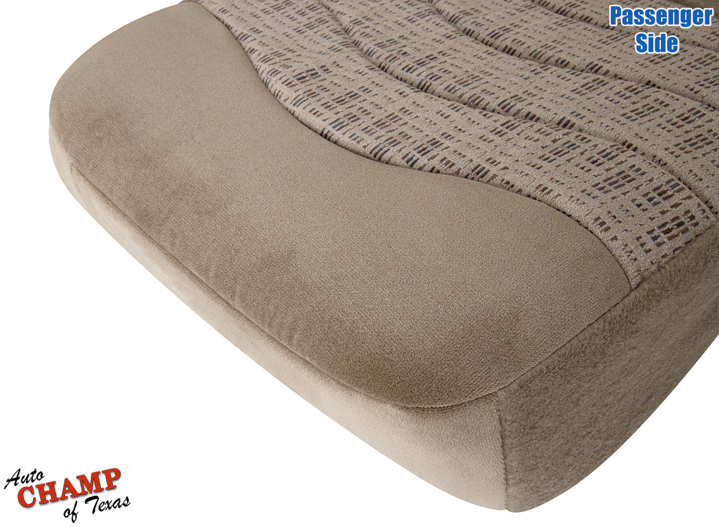 passenger side tan seat cover ford f250 xlt 1999 cloth cushion