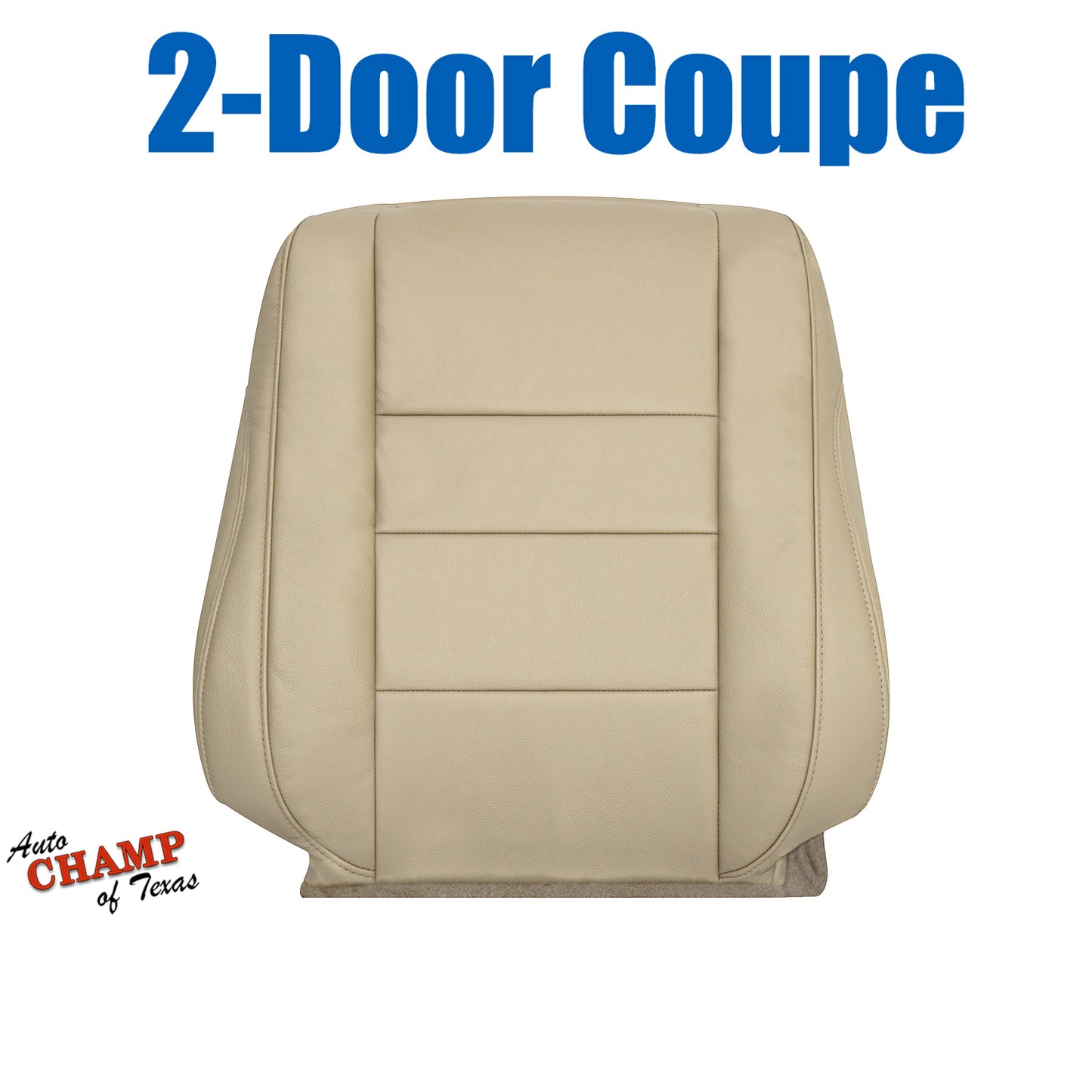 2008 2012 honda accord tan driver seat lean back cover