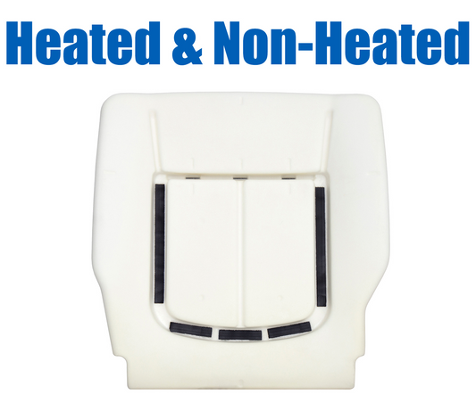 2009-2014 Ford F-150 XLT Seat Foam Cushion: Driver Bottom, Heated & Non-Heated