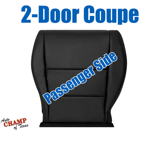 2008 2012 honda accord seat cover black passenger
