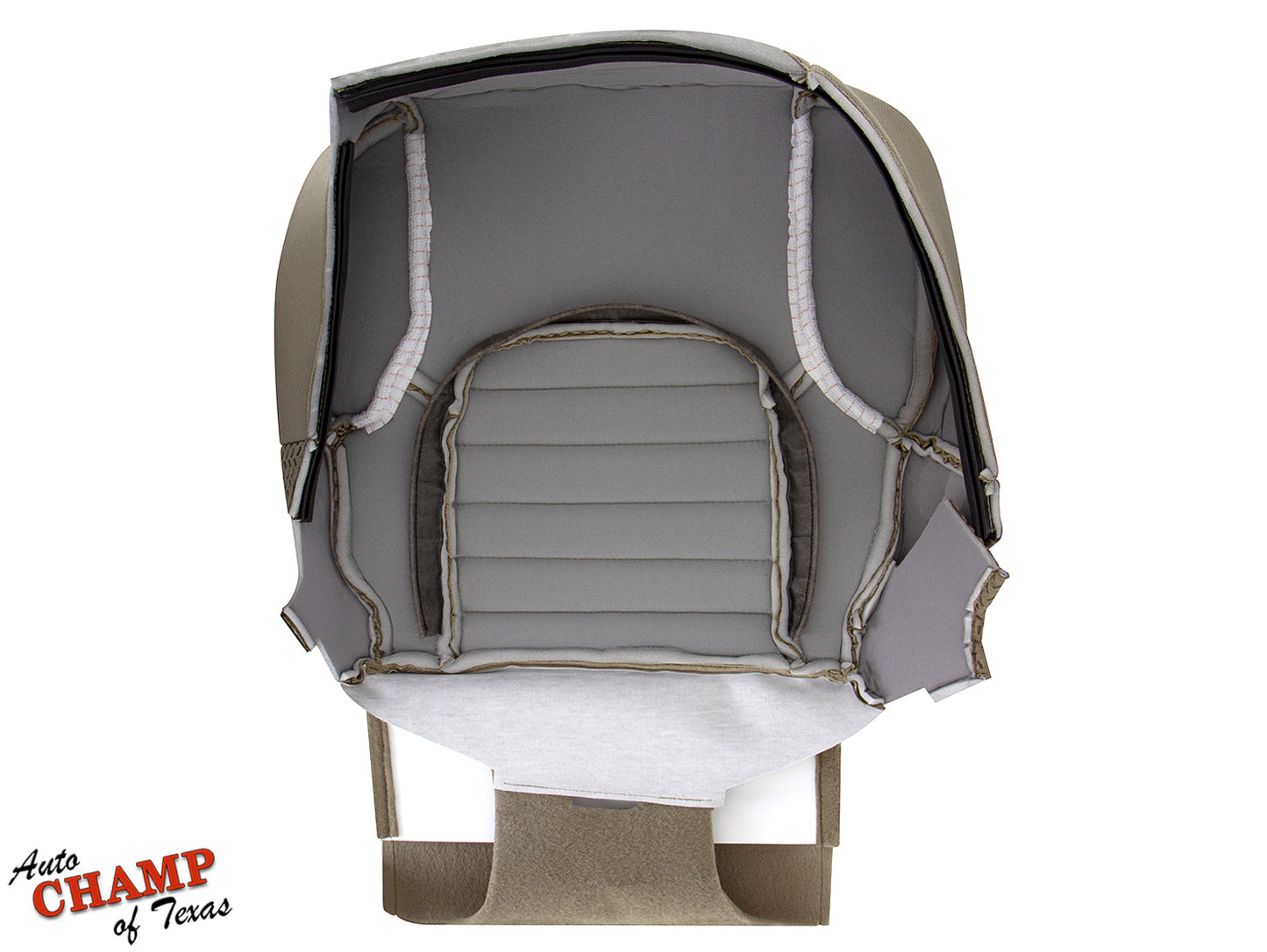 2005–2021 Nissan Frontier Driver Side Bottom Cloth Seat Cover Beige Tan