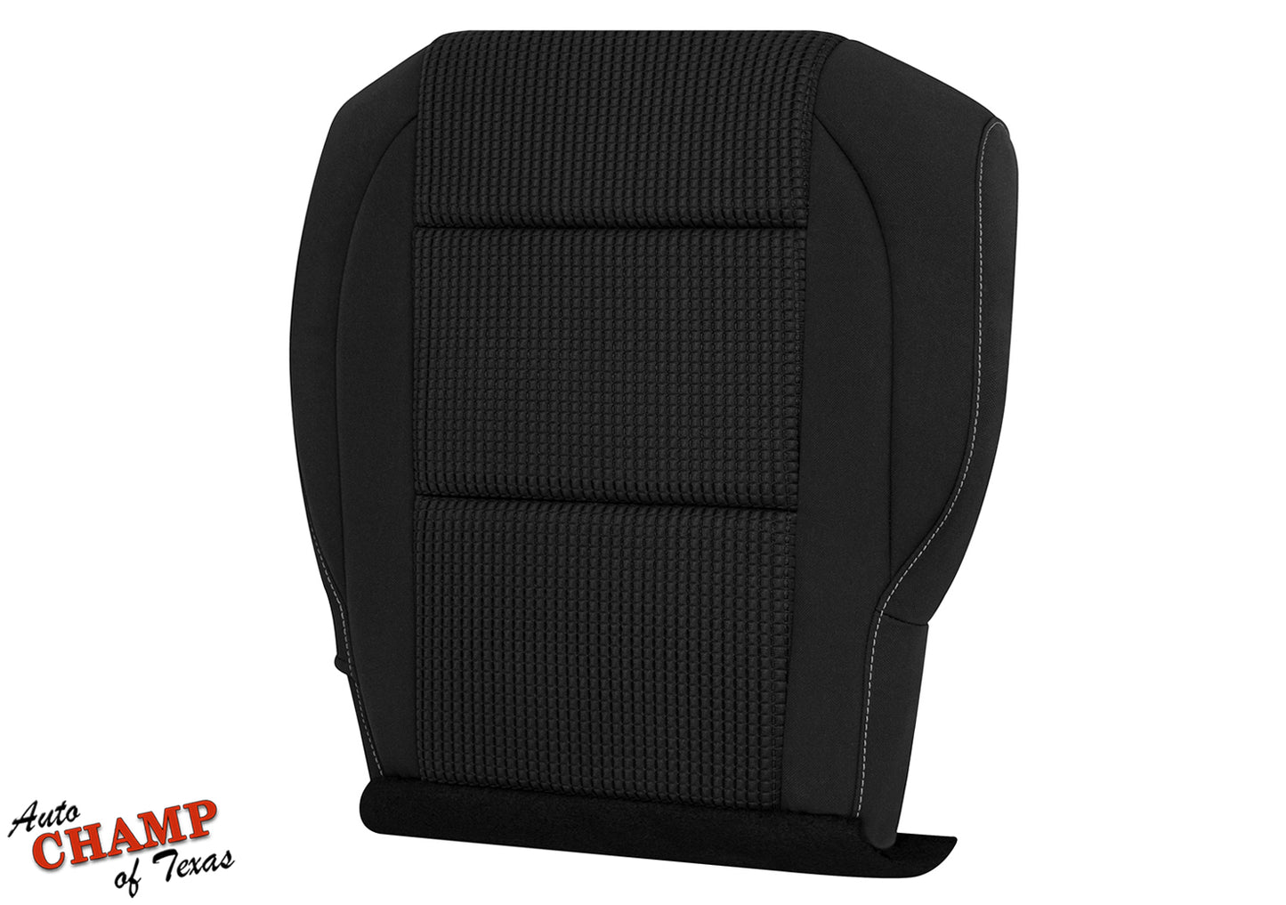 black seat driver cloth titan 2008 2015 factory bottom