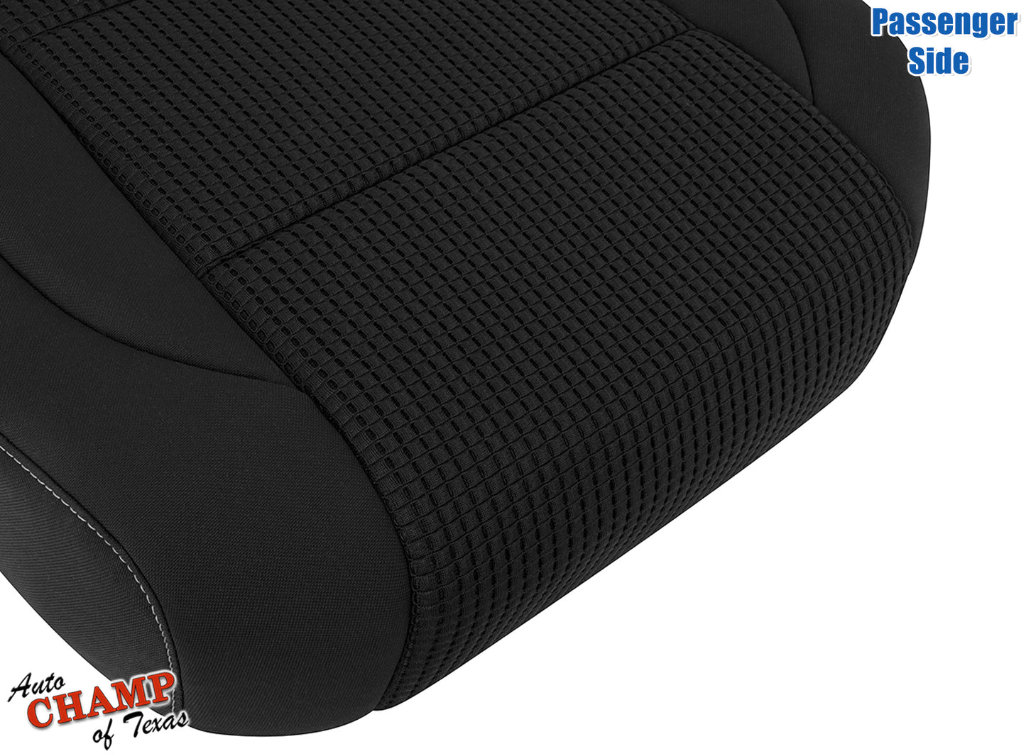 nissan titan passenger side black seat cloth 2008 2015
