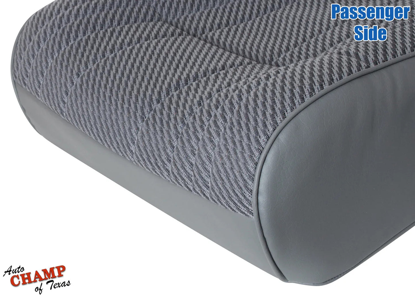 1994 1997 dodge ram 1500 st base work truck bottom cloth seat cover gray