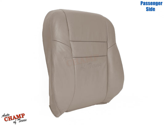 tan leather lean backrest passenger seat accord