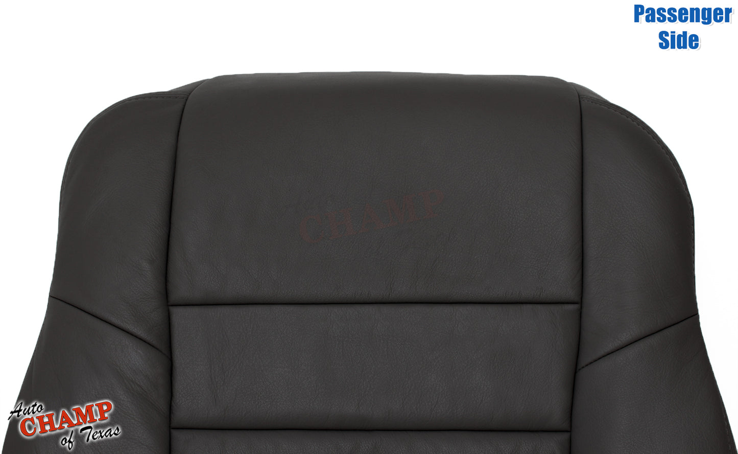 2003 2007 honda accord black backrest seat leather