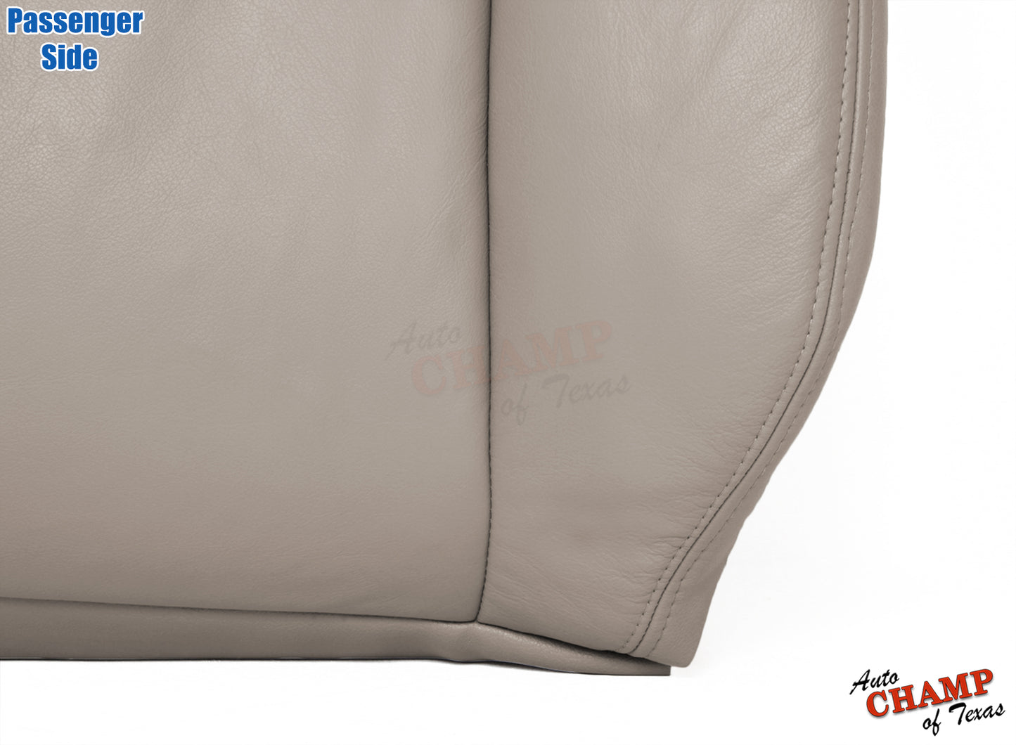 passenger lean back seat cover tan accord