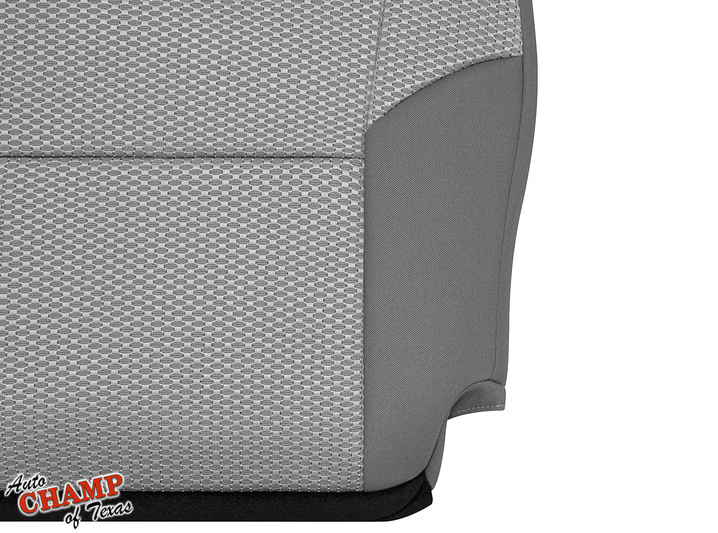 2005–2011 Toyota Tacoma Driver Side Bottom Cloth Seat Cover Gray