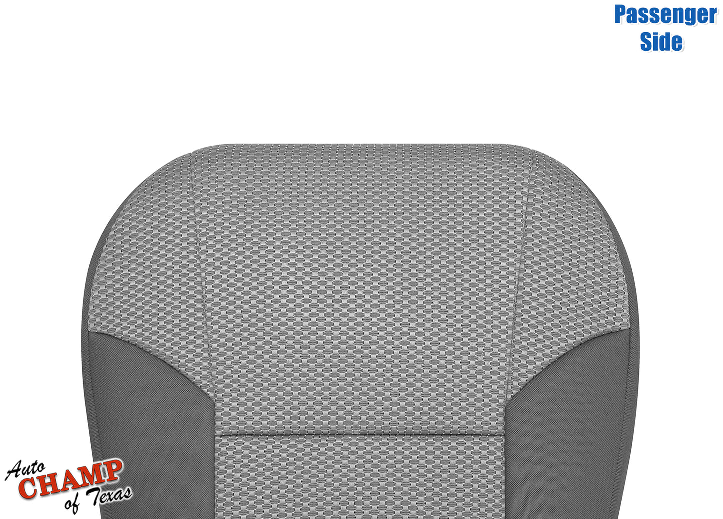 2005–2011 Toyota Tacoma Passenger Side Bottom Cloth Seat Cover Gray