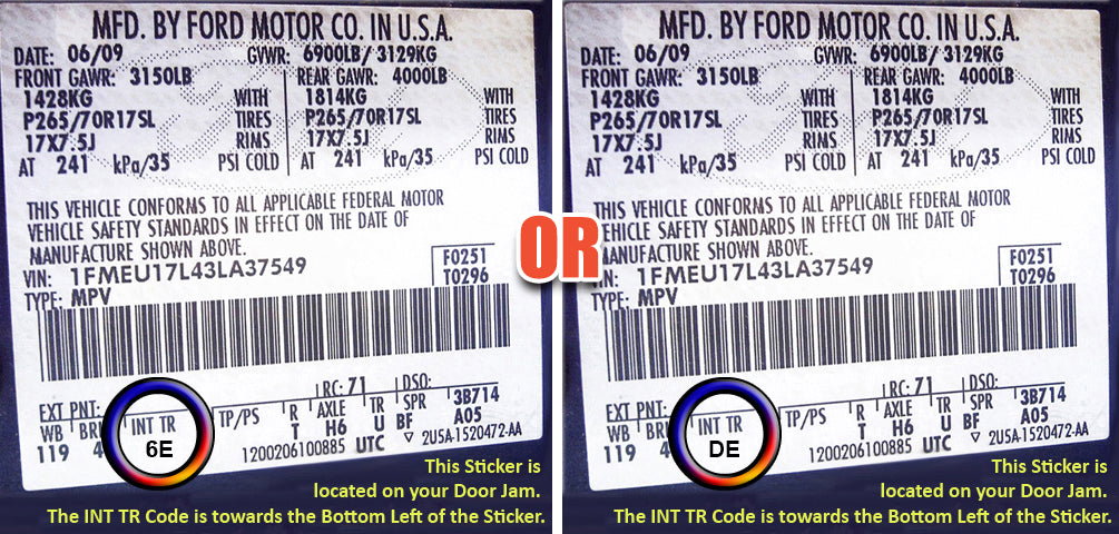 2003 2007 ford f 550 xlt fx4 seat trim code 6e de gray cloth