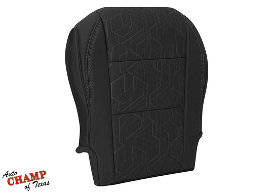 2020-2023 Toyota Tacoma TRD Driver Bottom Cloth Seat Cover Graphite Black