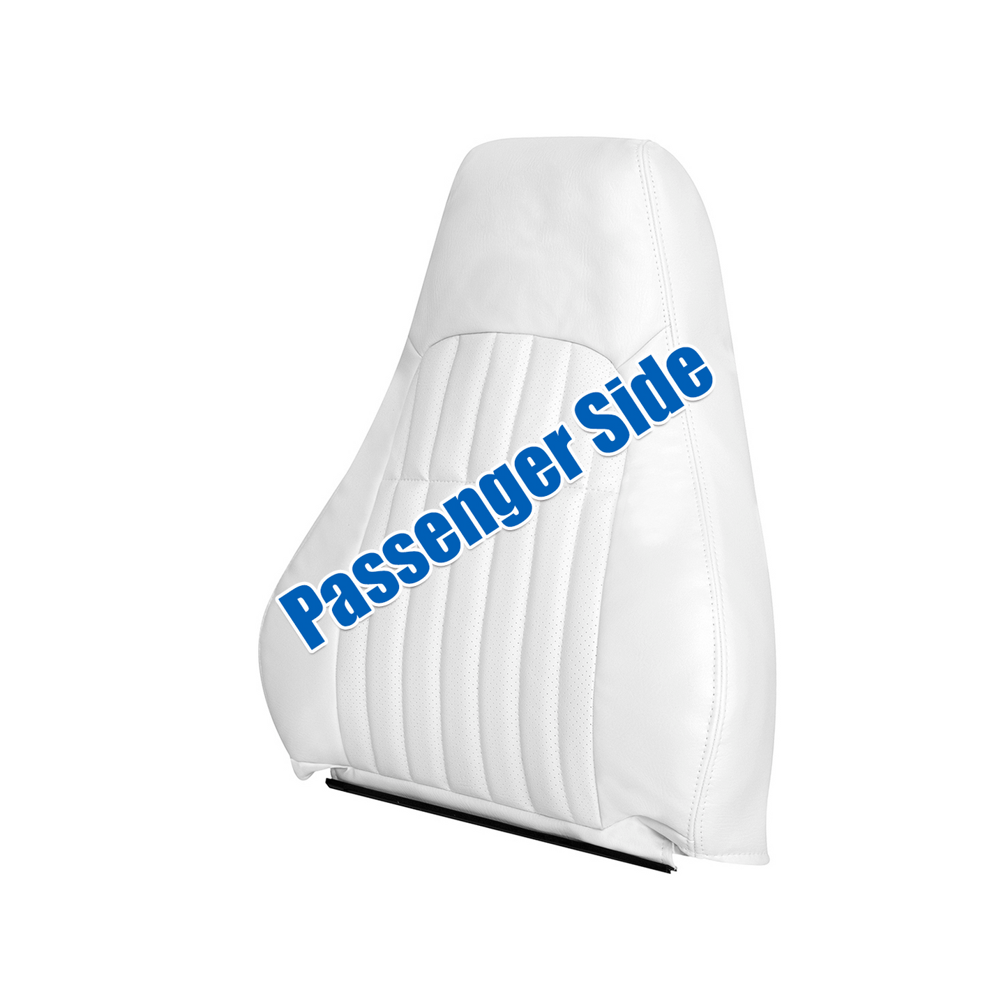 1998-2002 Chevy Camaro Z28 RS SS Passenger Lean Back Leather Seat Cover White