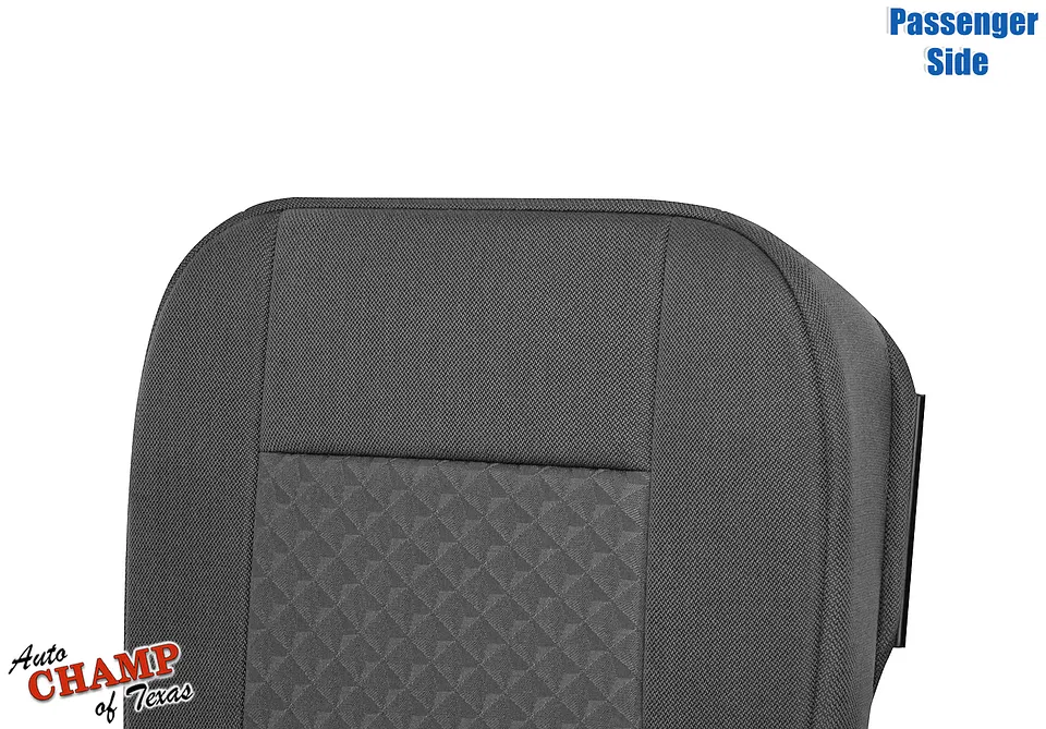 2004-2012 GMC Canyon SLE SLT Z71 Z85 -Passenger Side Bottom Cloth Seat Cover Gray