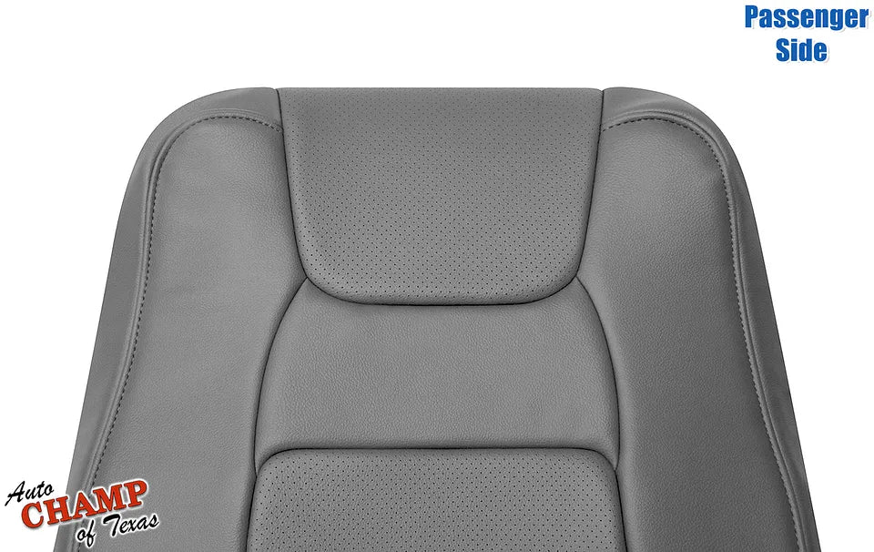 2011 honda ridgeline gray lean back leather perforated