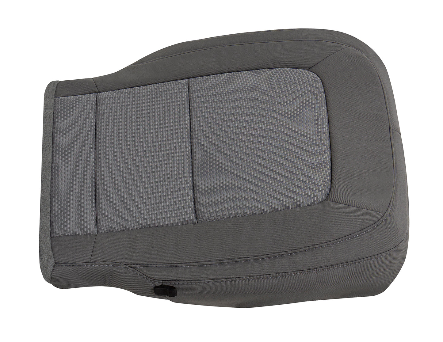 2015 2022 chevy colorado gray cloth driver seat bottom cover top view