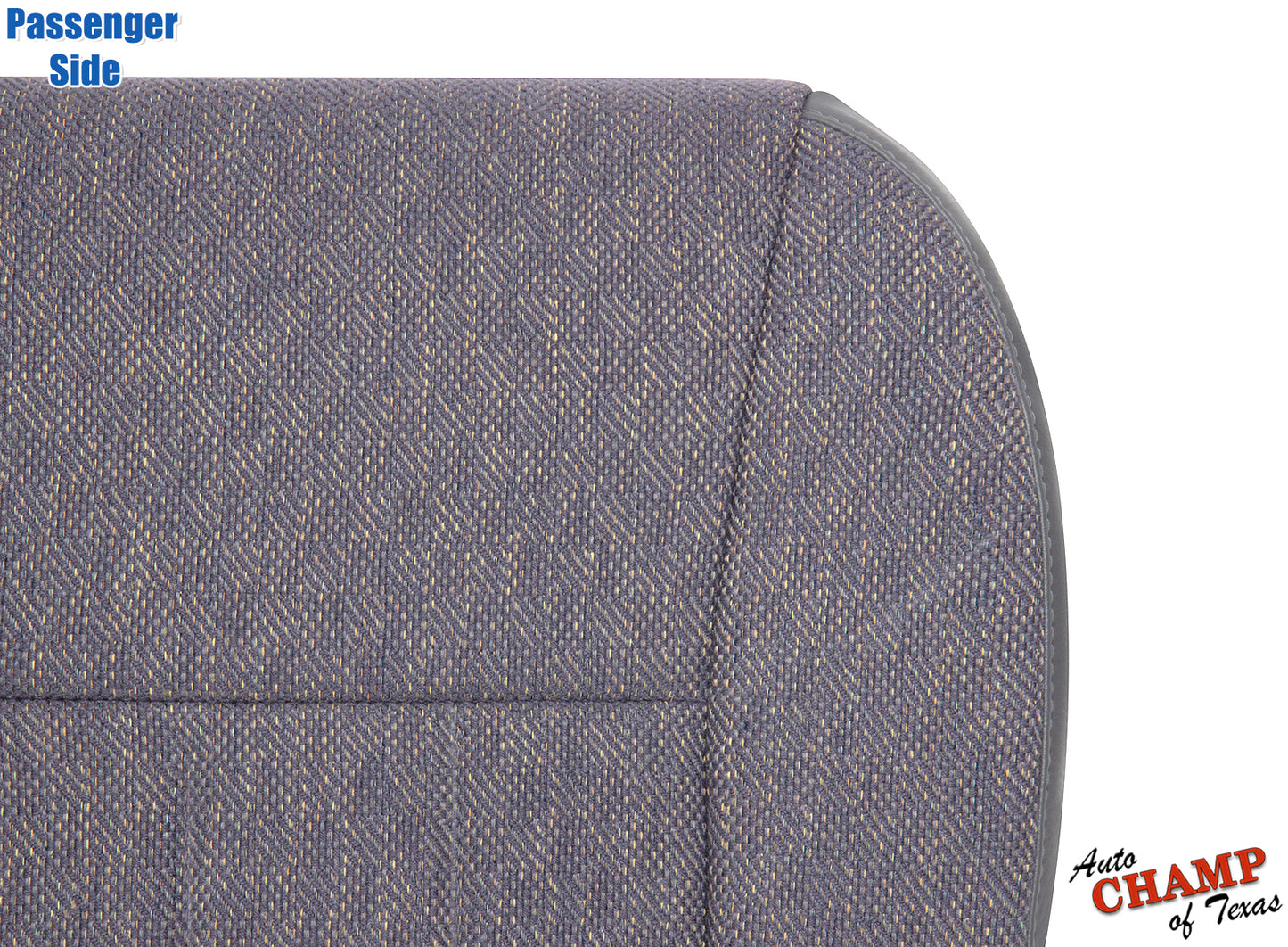 jeep cherokee 1997 passenger seat cover cloth back mist gray replacement