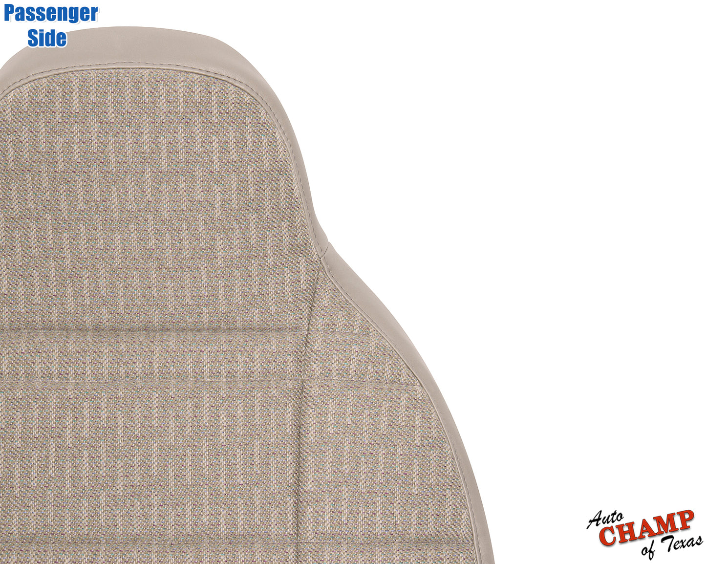 tan cloth seat cover replacement for 1999-2001 jeep cherokee sport se passenger side lean back