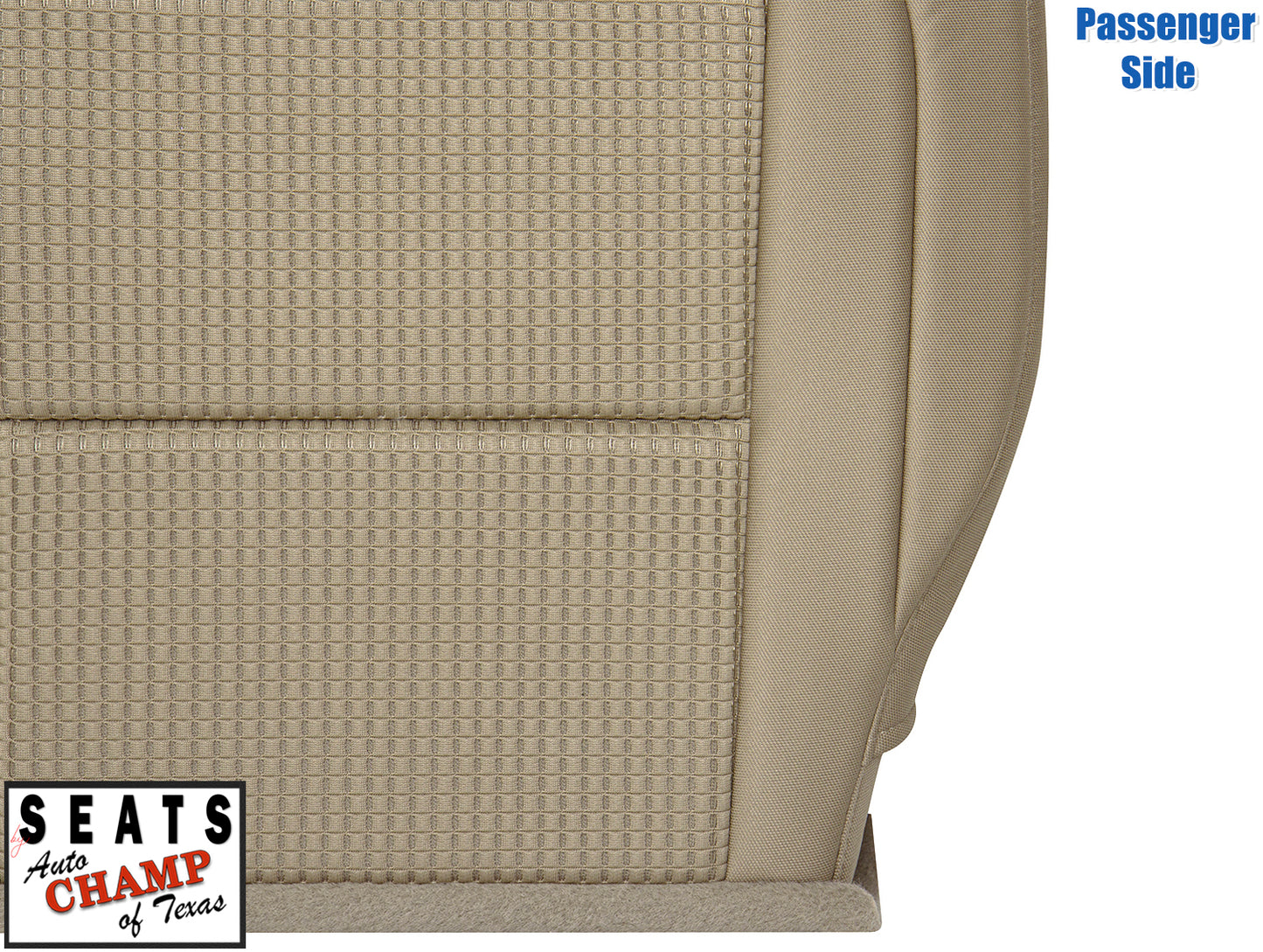 2008 2015 nissan titan tan cloth cover passenger seat bottom