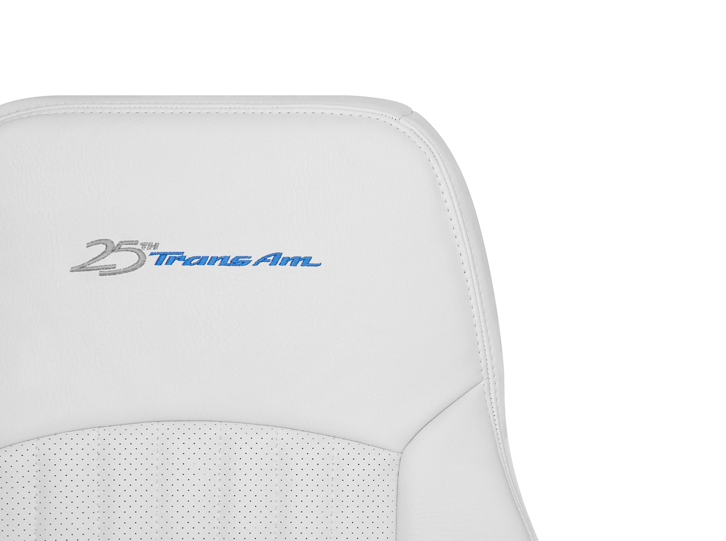 1994 firebird trans am 25th anniversary white seat cover