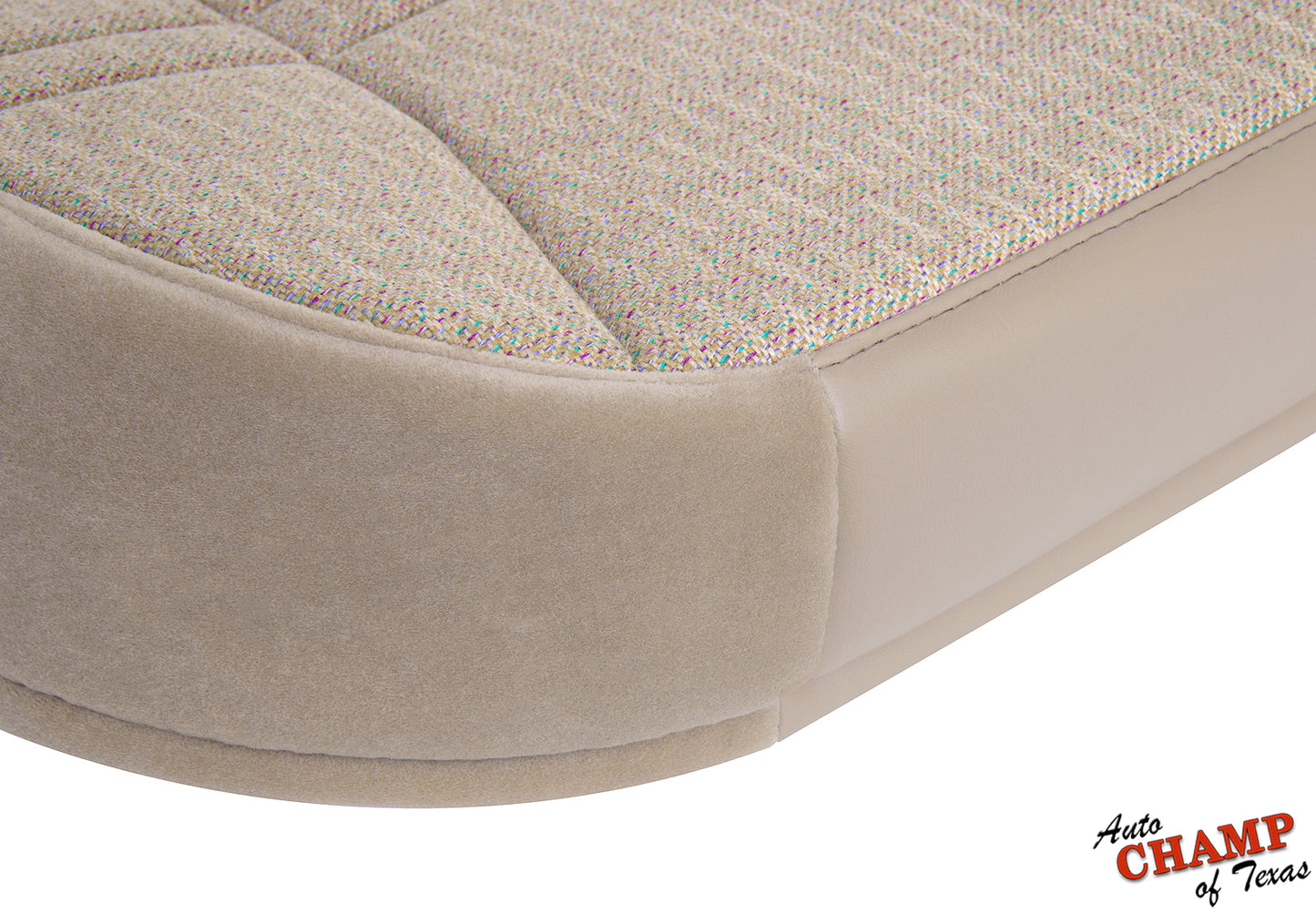 1999-2001 jeep cherokee sport se driver side bottom replacement cloth seat cover tan camel durable upholstery auto champ of texas