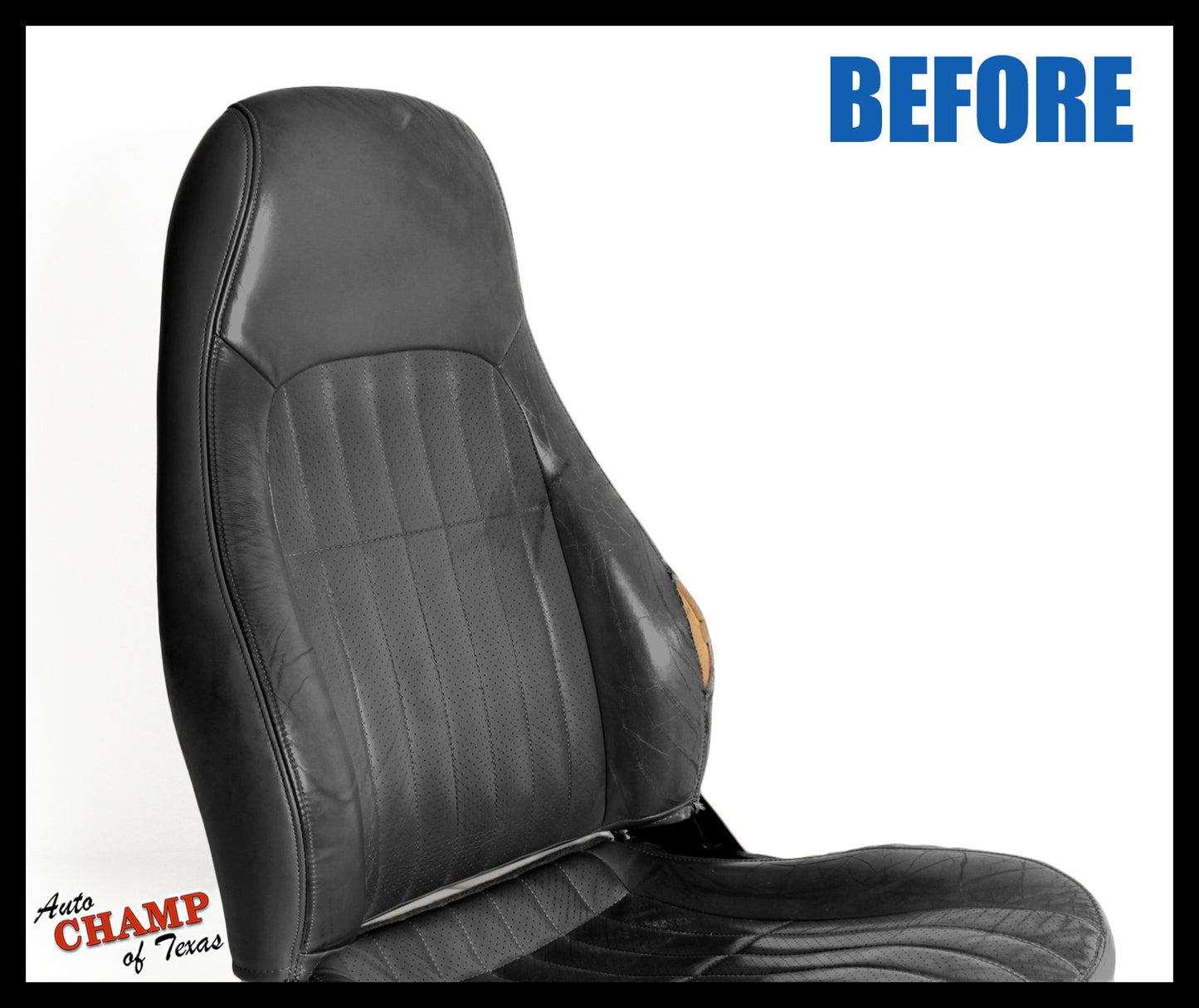 1997 1999 chevy camaro gray leather driver seat worn vertical stitched