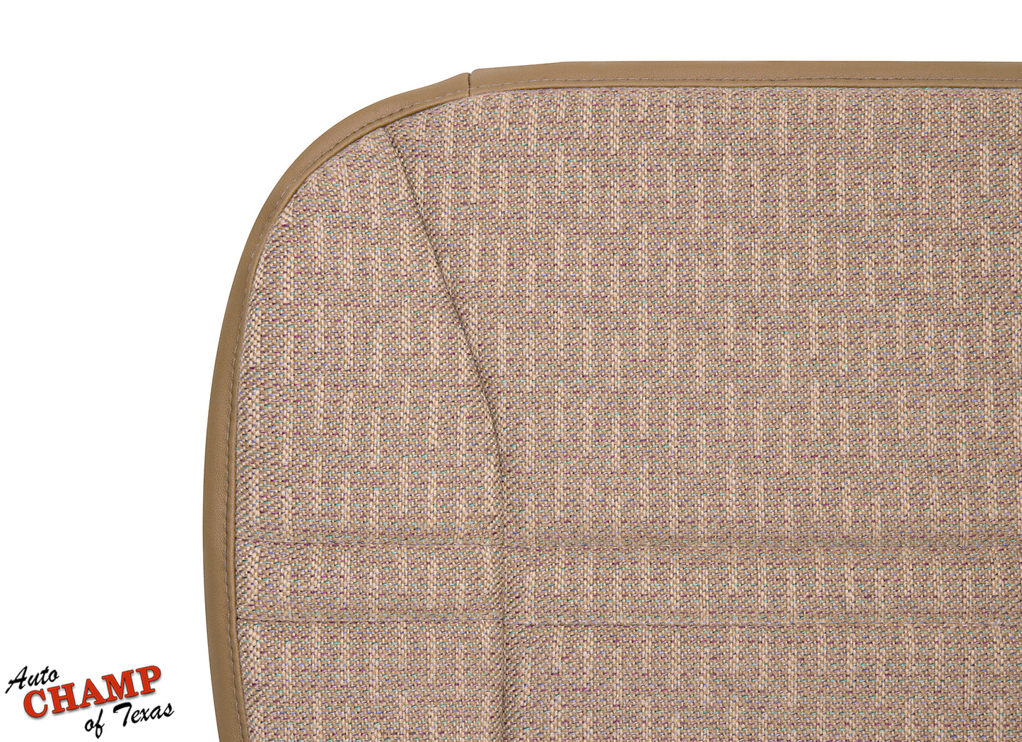 1997-1998 Jeep Cherokee Sport SE driver side bottom replacement cloth seat cover tan saddle