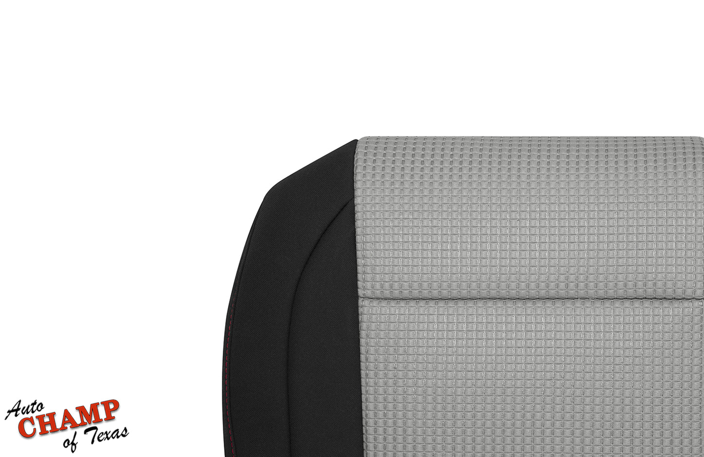 2008 2015 nissan titan driver seat cover cloth black gray red