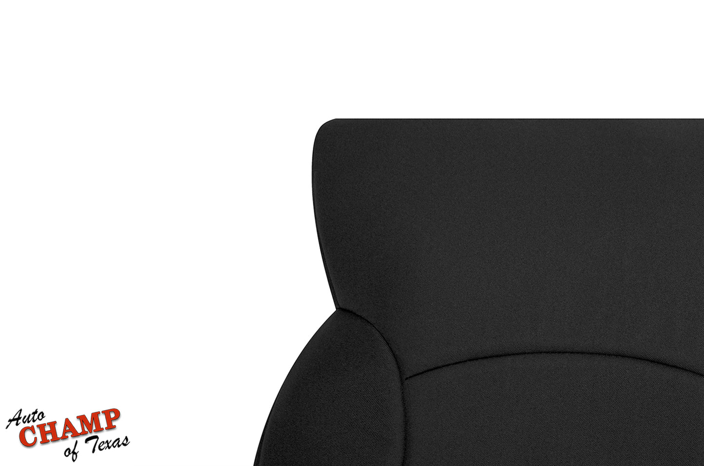 2000–2005 Dodge Neon SXT Driver Lean Back Cloth Seat Cover Black
