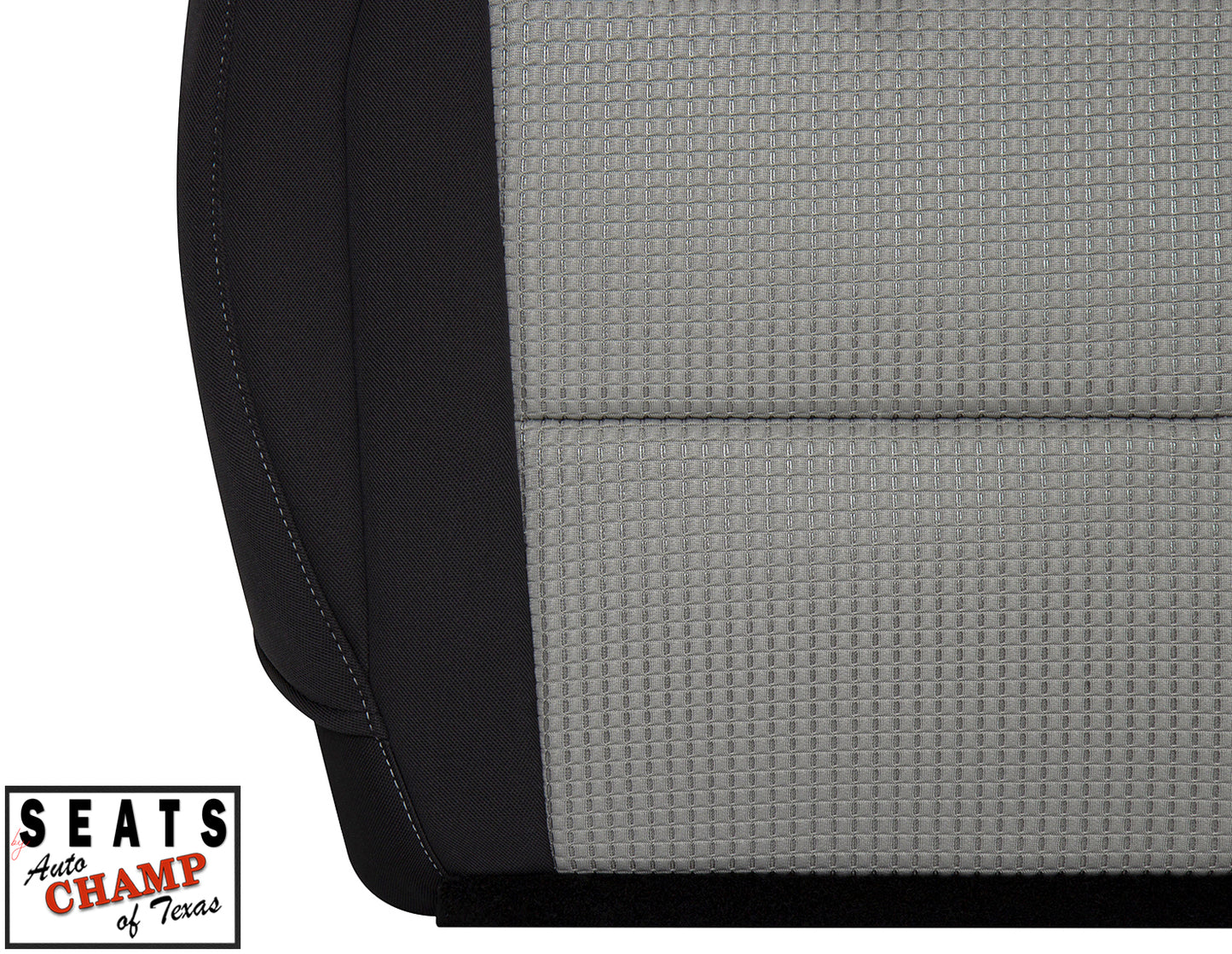 nissan titan driver seat cover black gray 2008 2015