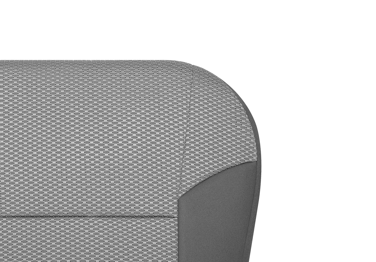 2005–2011 Toyota Tacoma Passenger Side Bottom Cloth Seat Cover Gray