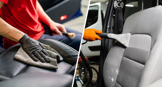 Leather vs Fabric Seat Covers: How to Clean Them Properly