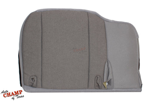 2000-2002 ford ranger driver side bottom seat cover gray cloth medium graphite