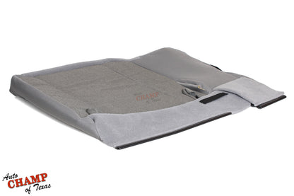 2000-2002 Ford Ranger driver side bottom seat cover gray cloth replacement