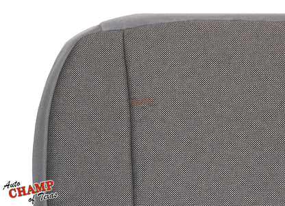 2000-2002 Ford Ranger driver side bottom seat cover gray cloth replacement