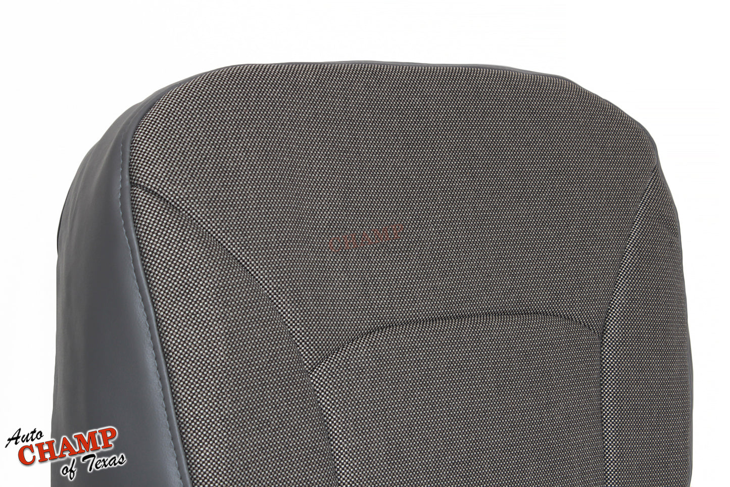 2003 Ford E150 E250 E350 E450 Driver Bottom Seat Cover Gray Cloth Medium Flint