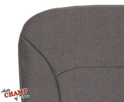 2003 Ford E150 E250 E350 E450 Driver Bottom Seat Cover Gray Cloth Medium Flint