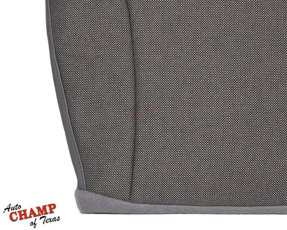 2003 Ford E150 E250 E350 E450 Driver Bottom Seat Cover Gray Cloth Medium Flint