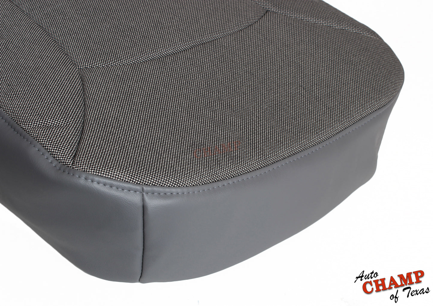 2003 Ford E150 E250 E350 E450 Driver Bottom Seat Cover Gray Cloth Medium Flint