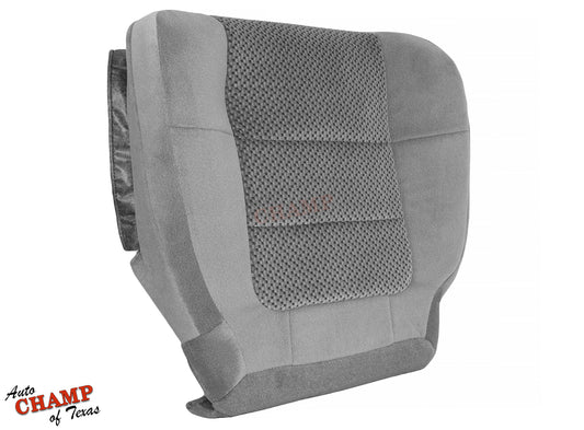 gray cloth seat bottom replacement driver bench 2001 ford f150 extended cab