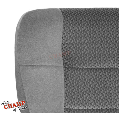 bench seat bottom cover gray cloth driver side 2001 ford f150 x cab