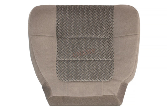01-02-F150-XLT-Quad-Super-Cab-X-Cab-Driver-Side-Bottom-Cloth-Seat-Cover-Tan-1