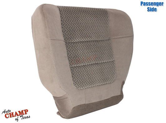 ford f150 x cab tan seat cushion cloth 2001 2002 passenger side