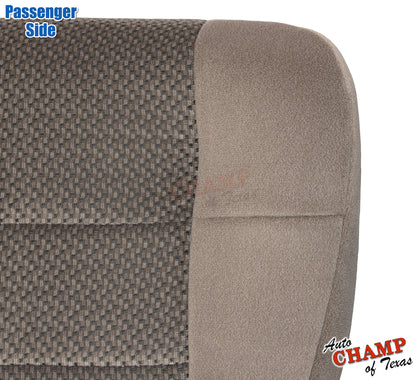 bench seat cloth cover tan passenger side ford f150 super cab 2001