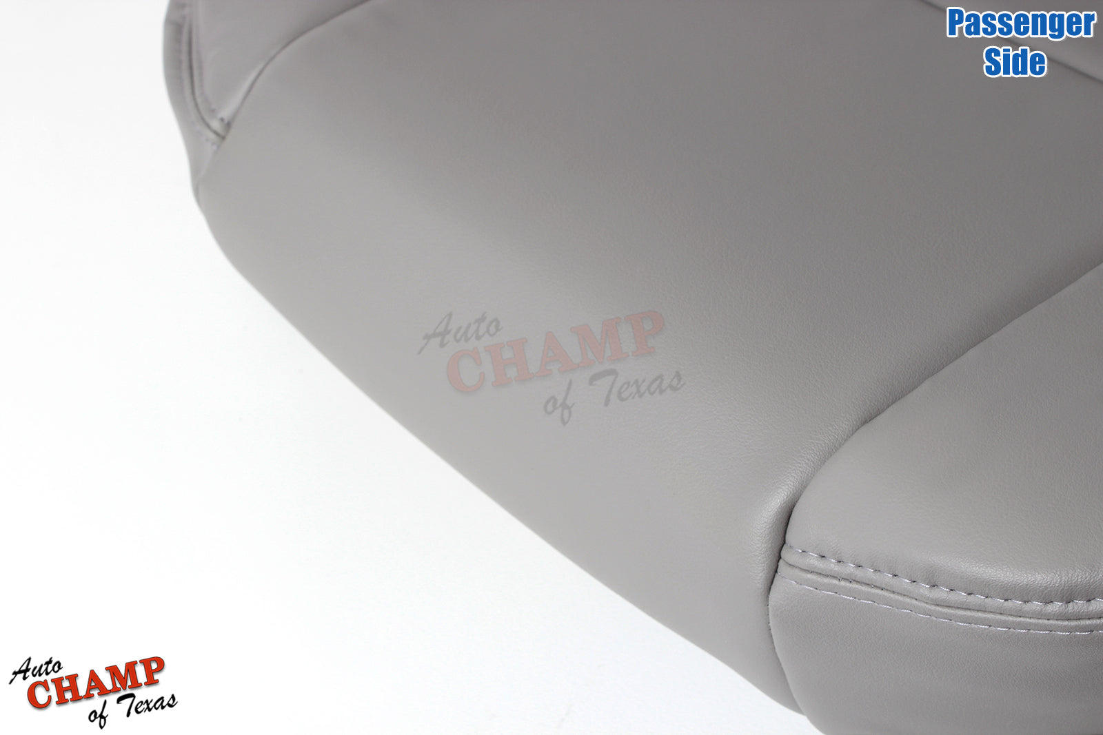 passenger bottom seat cover gray leather 2000 2004 toyota tundra sr5 limited