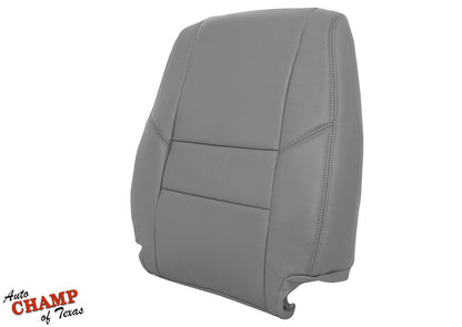 2000-2004 Toyota Tundra Limited SR5 driver side lean back gray leather seat cover