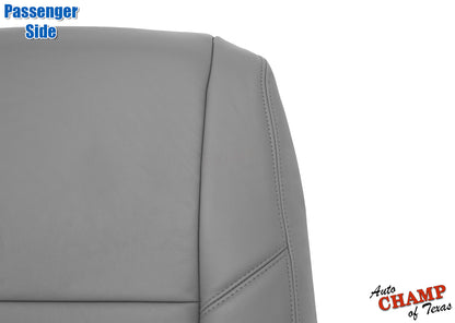 2000 2004 toyota tundra sequoia gray leather seat cover passenger side closeup